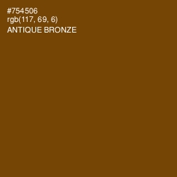 #754506 - Antique Bronze Color Image